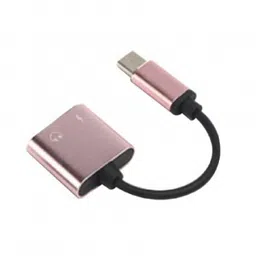 USB-C Type-C To 3.5Mm Jack Headphone Adapter with Charging support image 1