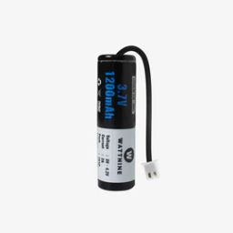 3.7V 1200mAh  Lithium Battery with 1 year warranty-image-4