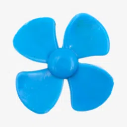DC Motor Fan Blade 4-Wing Fan For Toy Motor Round Curved Blade - 1.5 Inches-98