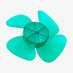 DC Motor Fan Blade 4-Wing Fan For Toy Motor Round Curved Blade - 3.6 Inches-21