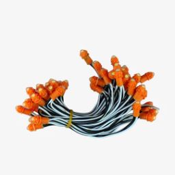 Orange 9mm 12v 5 inch Pixel Led Serial Decoration Light - 5 meters - 50 Leds-8