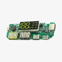 18650 5V 2.4A Lithium Battery Dual USB Output with Digital Display Charging Module-7