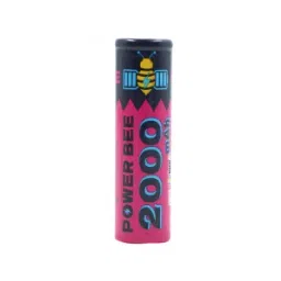 PowerBee: 2000mAh 3.7V 18650 Cell Li-ion Rechargeable Battery with Flat Top-17