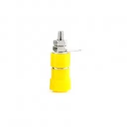 Yellow JS-910B 4mm Banana Socket Jack image 1