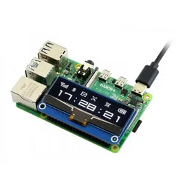 Waveshare 128×32 2.23inch OLED Display HAT for Raspberry Pi image 3