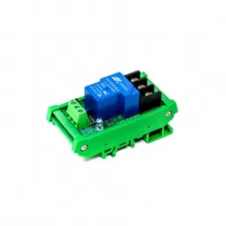 1 Channel 24V 30A Relay Module with High/Low-Level Triggering Optocoupler Isolation (with Guide Rail) image 1