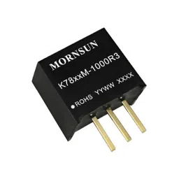 K7803M-1000R3 Mornsun 3.3V Output DC-DC Converter 1W Power Supply Module - 3-SIP Package image 1