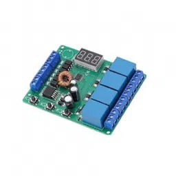 5/12/24V 4CH Relay Module Programmable Trigger Delay Time Motor Positive Reversing Controller DC6-24V image 1