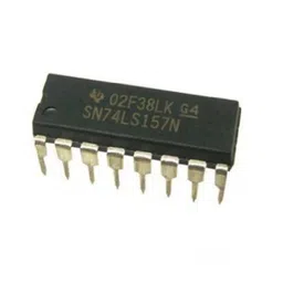 74LS157 Quad 2-input Multiplexer IC (74157 IC) DIP-16 Package image 1