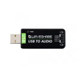 Waveshare USB Sound Card, Driver-Free, for Raspberry Pi / Jetson Nano image 2