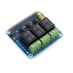 Waveshare 3 Channel Relay HAT Smart Home for Raspberry Pi 3 image 3