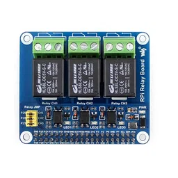 Waveshare 3 Channel Relay HAT Smart Home for Raspberry Pi 3 image 4