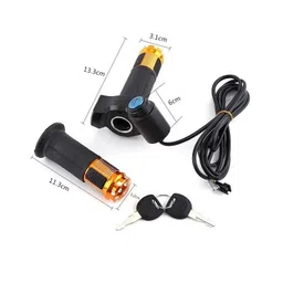Digital Throttle with Key for Ebike image 3