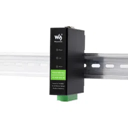 Waveshare Rail-Mount Serial Server RS232/485/422 to RJ45 Ethernet Module TCP/IP to serial With POE Function image 4