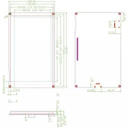 Nextion 18.1 cm (7 inch) Intelligent NX8048P070-011C HMI Capacitive Touch Display image 3