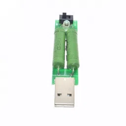 USB Mini Discharge Load Resistor 2A/1A with 1A green LED and 2A red LED image 3