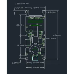 TTGO OV2640 Fish Eye T-Camera with ESP32 WROVER/B & PSRAM 0.96 OLED and Onboard MIC image 3