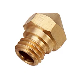M7 Thread Brass MK10 Nozzle UM Compatible - 1.75mm x 0.4mm (for 3D printer) image 3