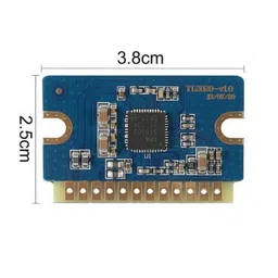 YL2020 20W plus 20W Class D 12V-24V Mini Digital Power Amplifier Module image 3