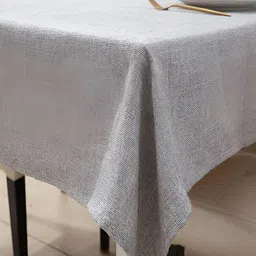 HOKIPO Grey 8-Seater Rectangular Table Cover-51