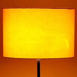 New Era Yellow Cotton Round Lamp Shade for Home Decor-picture-48