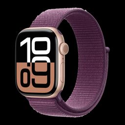 Apple Watch Series 10 GPS+Cellular with Sport Loop (42mm Retina LTPO3 OLED Display, Rose Gold Aluminium Case)-picture-11
