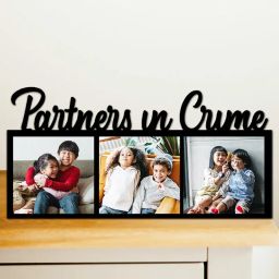 Partners In Crime Personalised Photo Frame-image-17