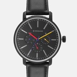 GIORDANO Men Black Multifunction Analogue Watch C1003-02-16
