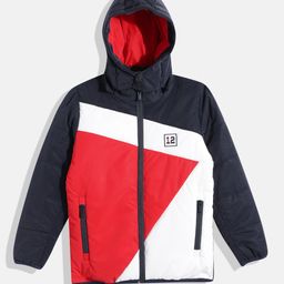 Monte Carlo Boys Colourblocked Hooded Padded Jacket-picture-10