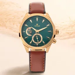 Titan Regalia Maritime Men Sea Green Analogue watch 1829QL01-25