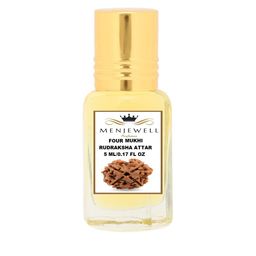 Menjewell Fragrances Four Mukhi Rudraksha Attar 5ml-54