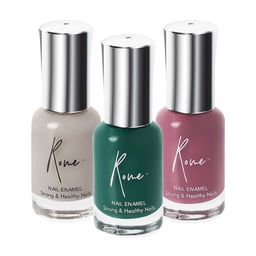 Rome Set of 3 Strong & Healthy Nail Enamel 8 ml each-19