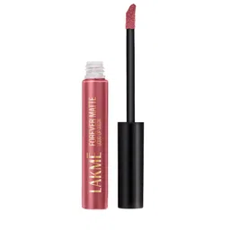 Lakme Forever Matte Liquid Lipstick, Lightweight & transferproof - Pink Ballet 5.6ml-8