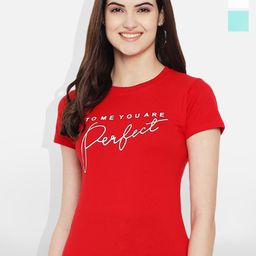 Fabflee Pack Of 3 Typography Printed Cotton T-shirt-image-82