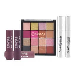 MARS Mesmereyes Matte & Smudge Proof Makeup Gift Set-image-22