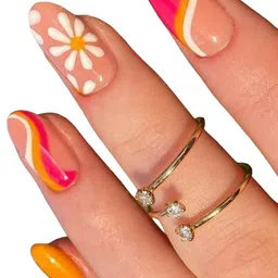 Secret Lives 24 Pieces Color Curve Fake Nails-45
