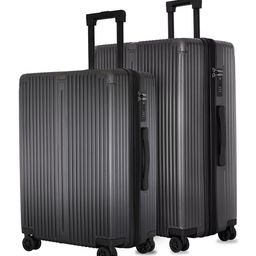 CARRIALL Meta Pack Of 2 Textured Hard-Sided Trolley Bags-56