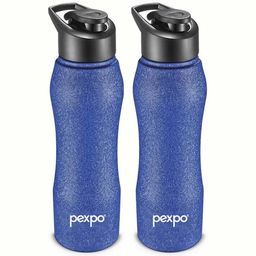 Pexpo Blue & White 2 Pieces Single Wall Vacuum Water Bottle 1 L-image-47