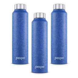 Pexpo Blue & White 3 Pieces Single Wall Vacuum Water Bottle 1 L-image-69