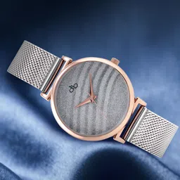 DressBerry Women Silver-Toned Analogue Watch MFB-PN-CHR-S1917-30