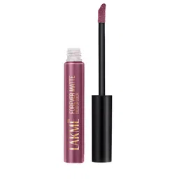 Lakme Forever Matte Liquid Lipstick, Lightweight & transferproof - Mauve Fling, 5.6ml-16