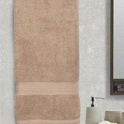 BOMBAY DYEING Coffee Brown Pure Cotton 550 GSM Bath Towel-29