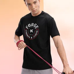 HRX by Hrithik Roshan Typography Printed Training T-shirt-picture-47