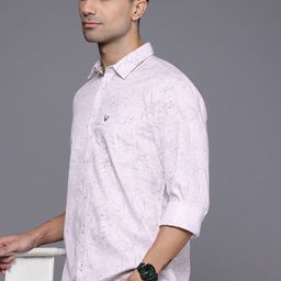 Allen Solly Pure Cotton Custom Floral Printed Casual Shirt-image-89