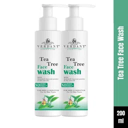Verdant Natural Care Set Of 2 Neem & Tulsi Face Wash For Anti Acne - 100ml Each-2