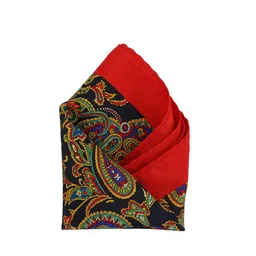 Calvadoss Men Multicoloured Printed Pocket Square-17