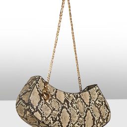 THESTO Animal Textured PU Structured Shoulder Bag-5