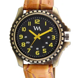 WM Men Black Analogue Watch AWC-014rp-50