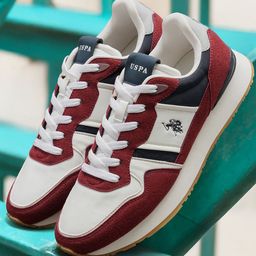 U.S. Polo Assn. Men Colourblocked Lace-Ups Sneakers-image-63