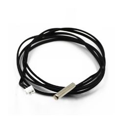 B3950 100K NTC Thermistor Temperature Sensor 5*25mm with XH2.54 Connector with 1Meter Cable image 1